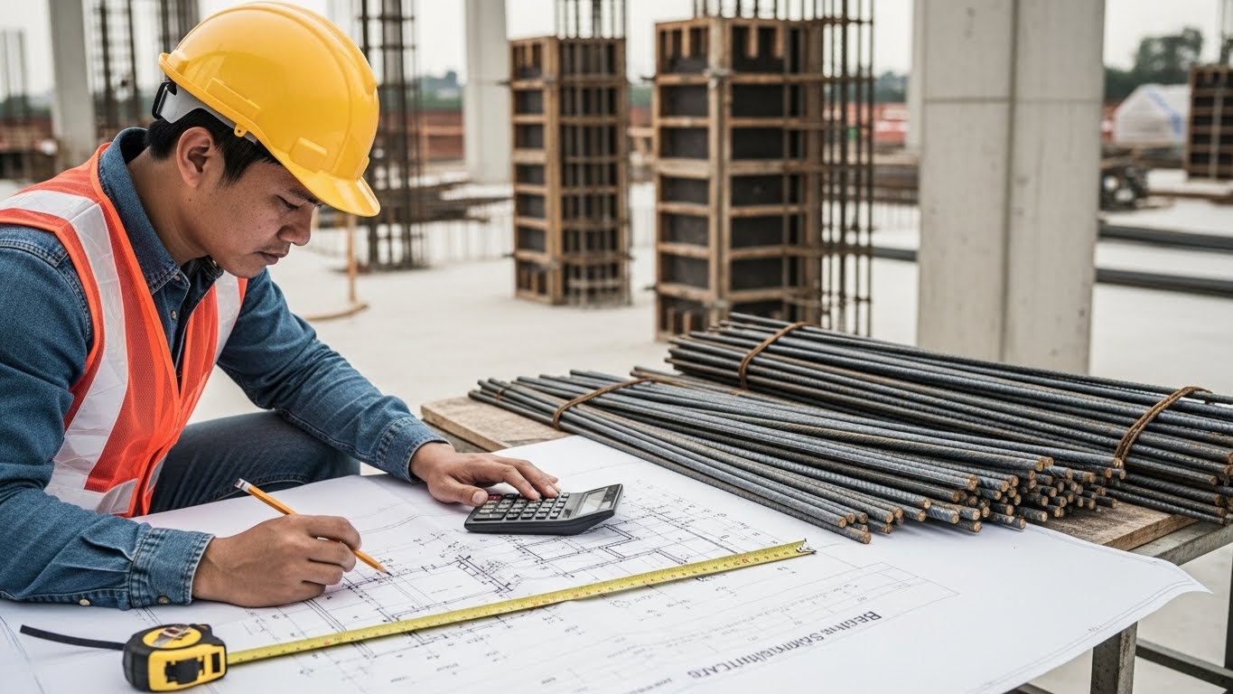 Estimate Steel Bars For Reinforcement
