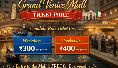 Grand Venice Mall ticket price