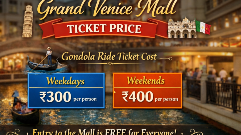Grand Venice Mall ticket price