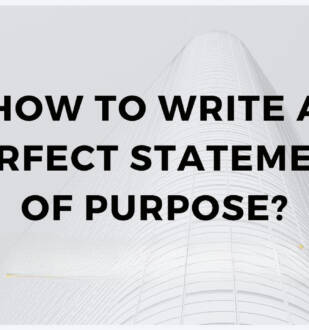 How To Write A Successful Statement Of Purpose
