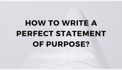 How To Write A Successful Statement Of Purpose