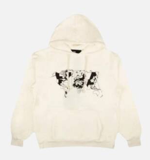 Hood By Air Planisfero Hoodie Sweatshirt ‘White