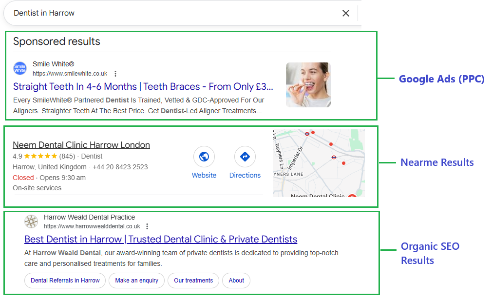 Best dental website seo