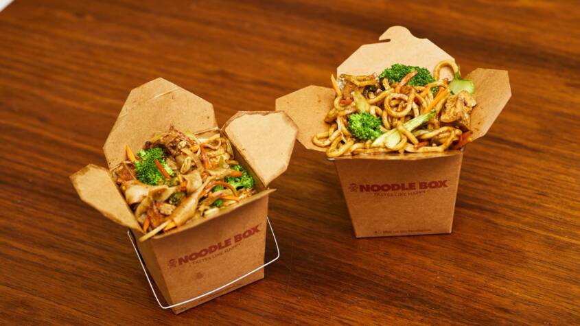 Custom Noodle Boxes