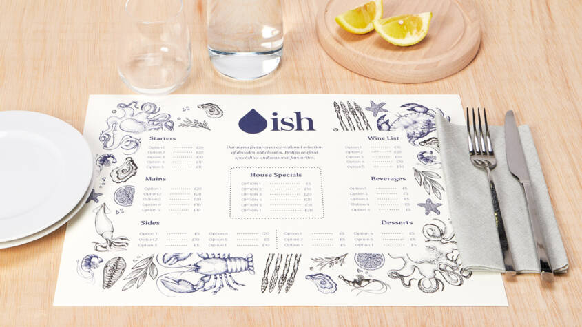 paper placemats