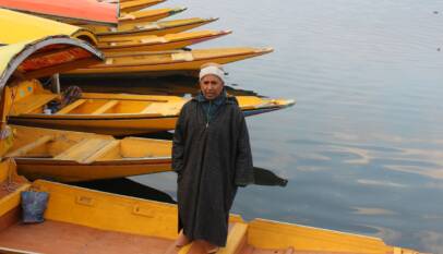 Dal Lake in Kashmir