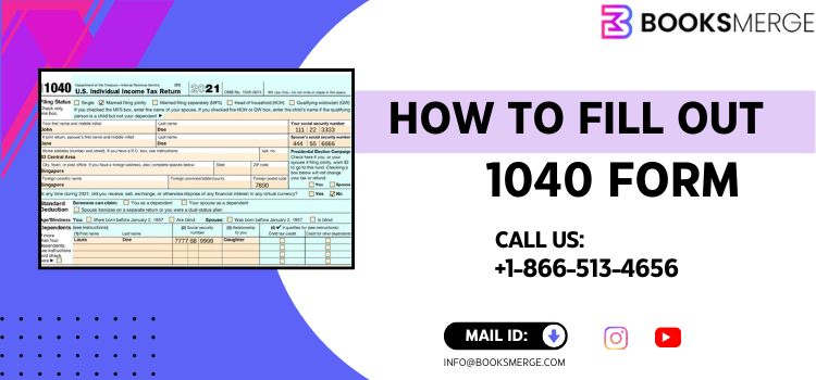 how to fill out a 1040 form