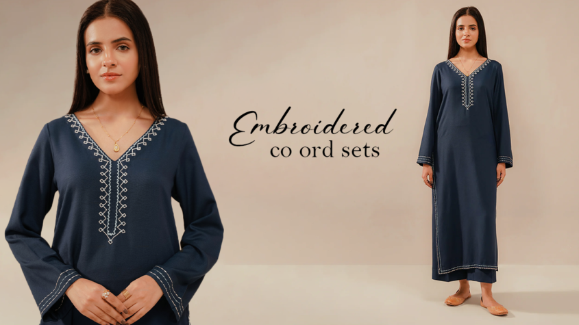 Embroidered Co-Ord Sets