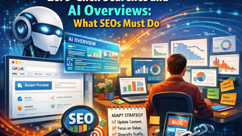 Zero-Click Searches and AI Overviews: What SEOs Must Do