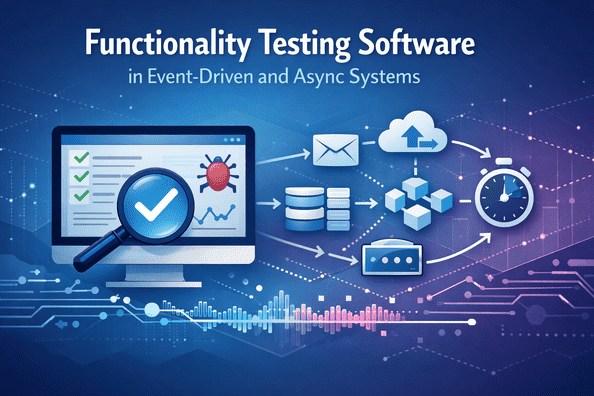 Functionality Testing Software in Event-Driven and Async Systems