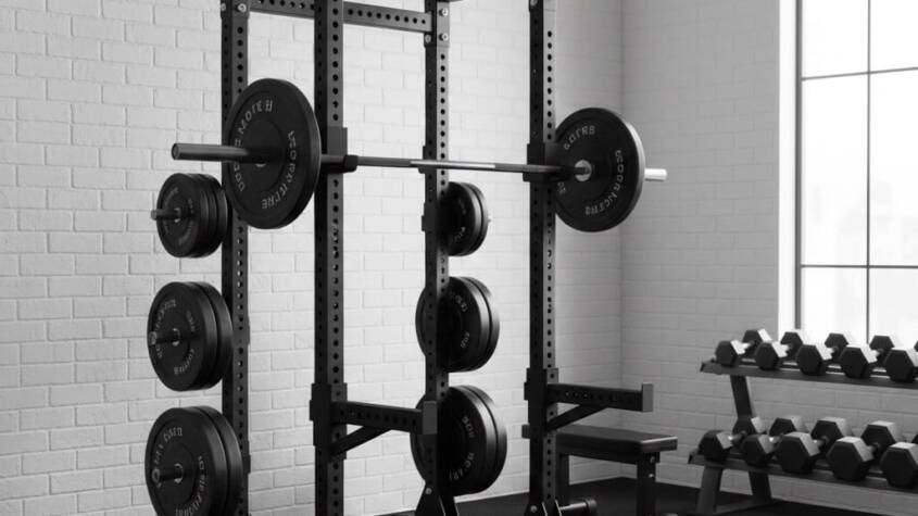 Compact Half Racks for Strength Training & Powerlifting