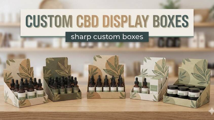 Custom CBD Display Boxes