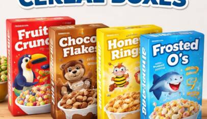 Custom Cereal Boxes