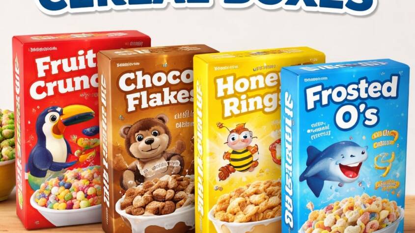Custom Cereal Boxes