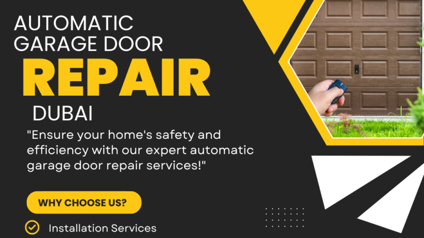 Automatic Garage Door Repair Dubai