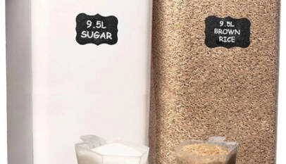 rice storage containers