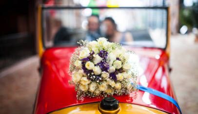 wedding car flower decoration singapore