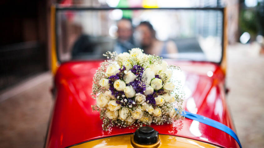 wedding car flower decoration singapore