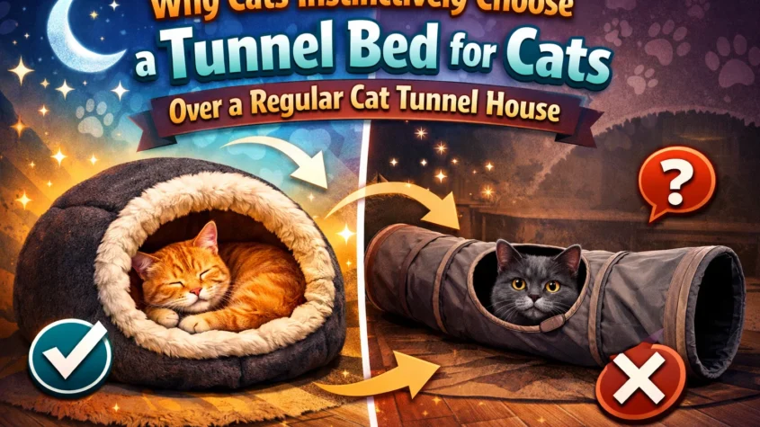 cat tunnel house