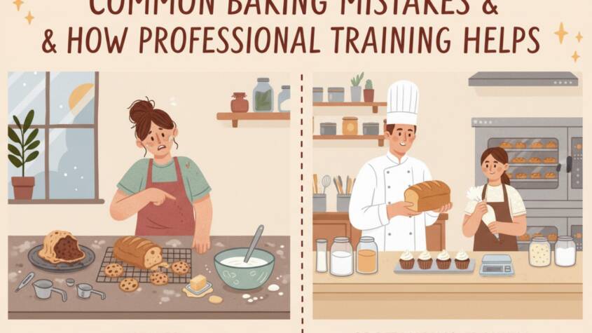 Common Baking Mistakes and How Professional Training Helps