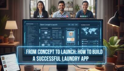 Laundry app development