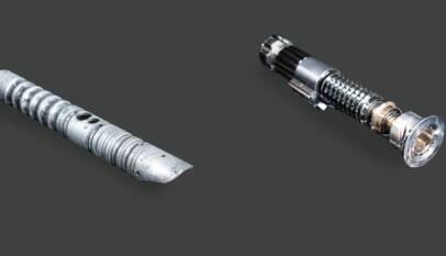 custom built lightsaber