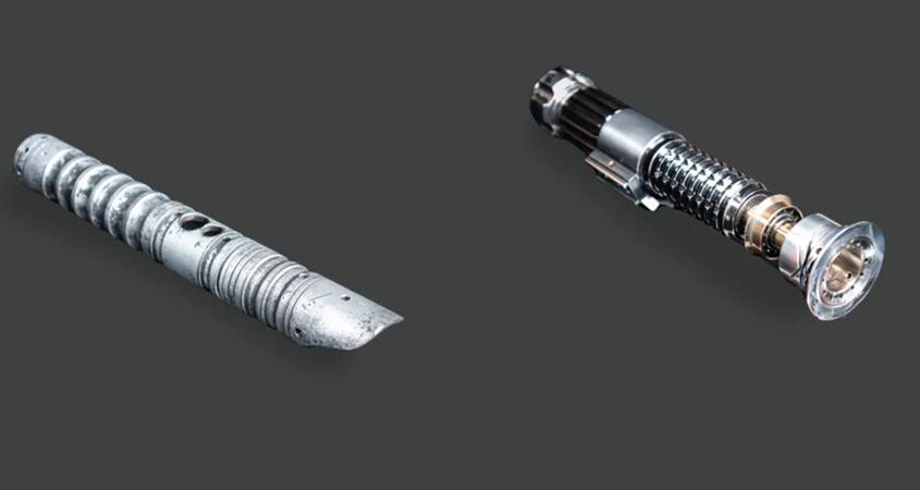 custom built lightsaber