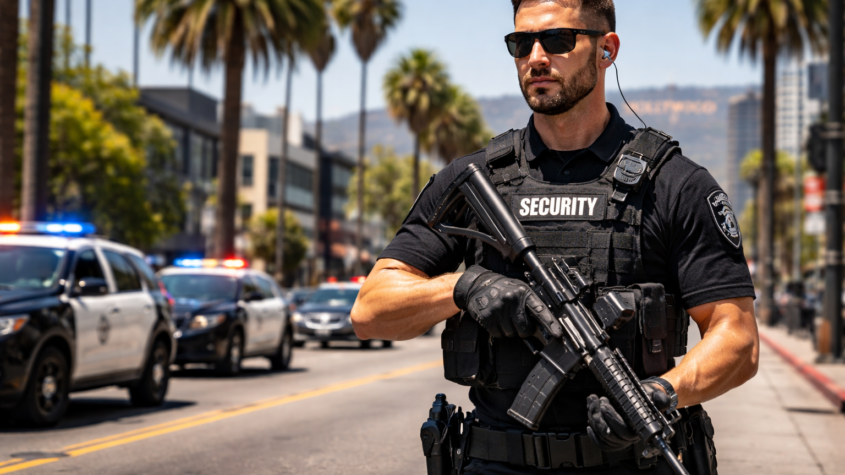 Armed Security Guard Los Angeles