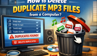 how to delete duplicate mp3 files