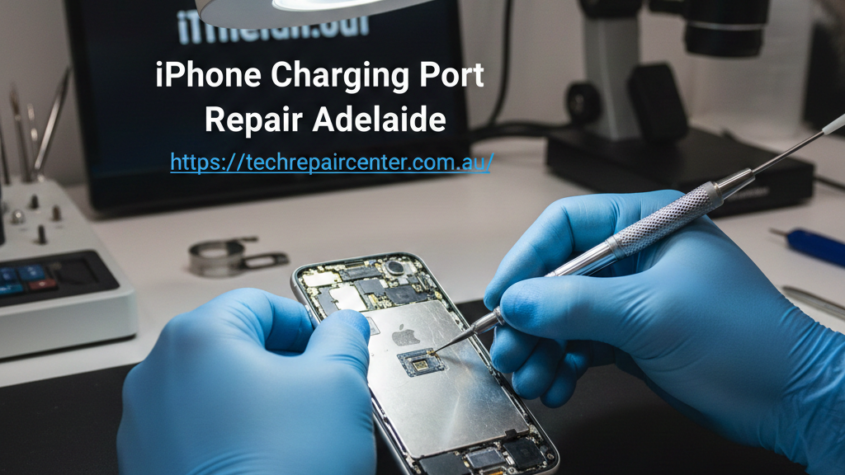 iPhone charging port repair Adelaide