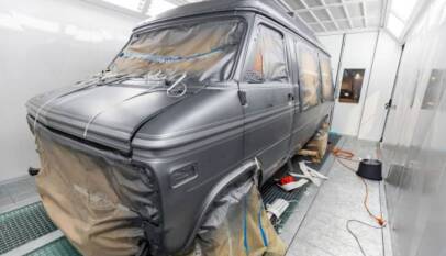 Campervan Paint shop