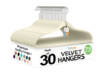 slim hangers velvet