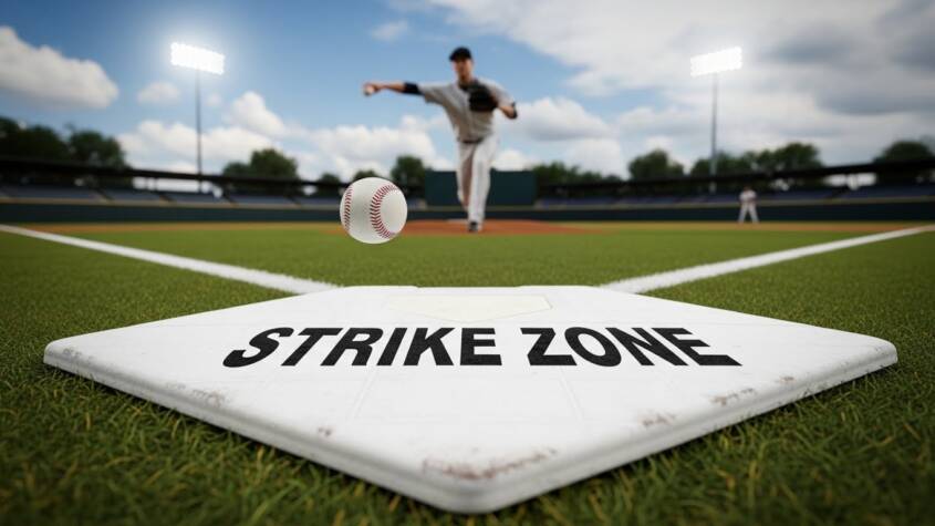strike zone home plate