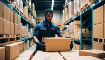 warehouse operative print room London