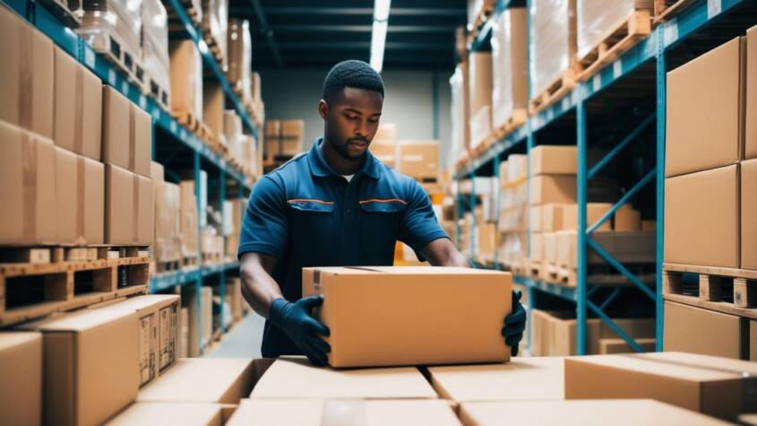 warehouse operative print room London